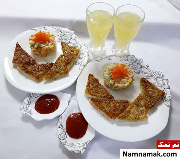 اسنک مرغ کنجدی