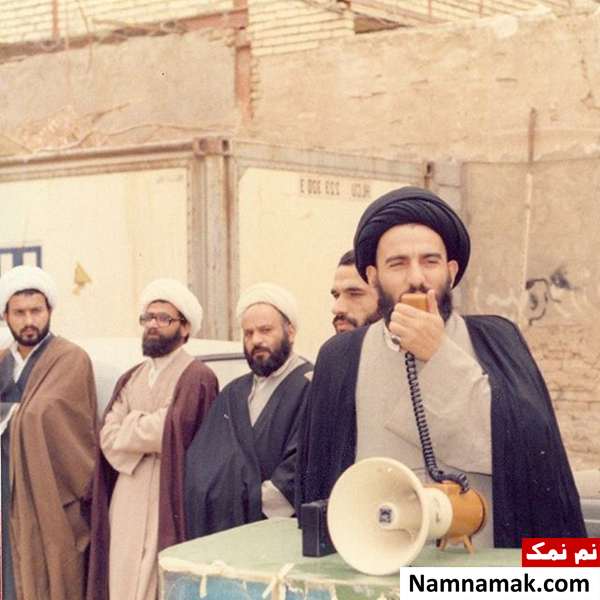 عکس قدیمی آیت الله هاشمی شاهرودی