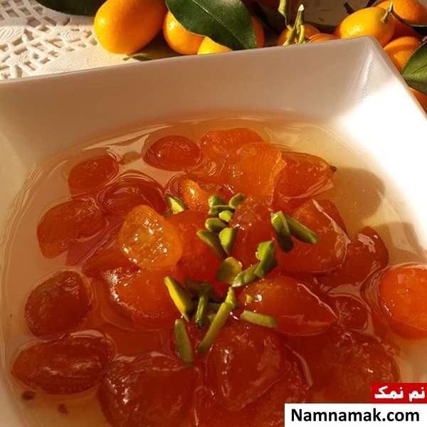 طرز تهیه مربای کامکوات حلقه ای