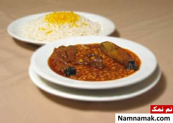 قیمه قیمه بادمجان