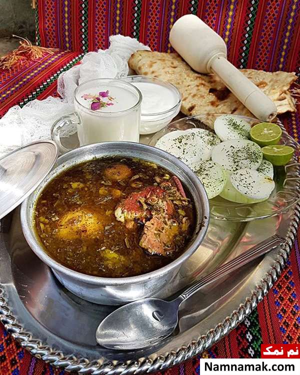 طرز تهیه آبگوشت بزباش سنتی همدان