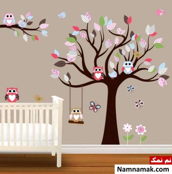 تزیین دیوار با استیکر تزیین دیوار با استیکر دیواری