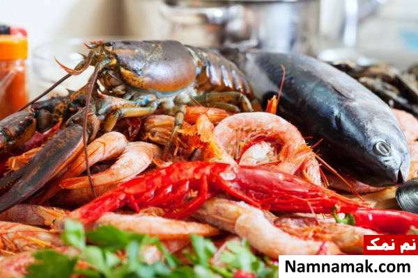 غذای دریایی اجتناب از خوردن غذای دریایی