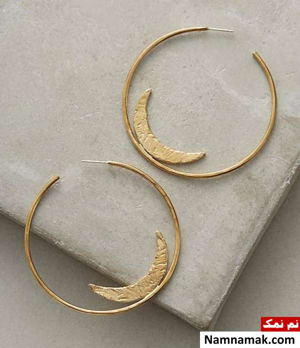 گوشواره حلقه ای در مدل های جدید