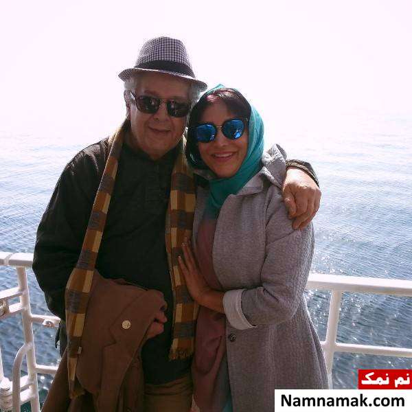 رضا فیاضی رضا فیاضی در کنار همسرش