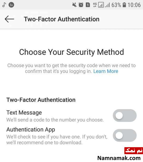 تضمین امنیت حساب کاربری خود در اینستاگرام