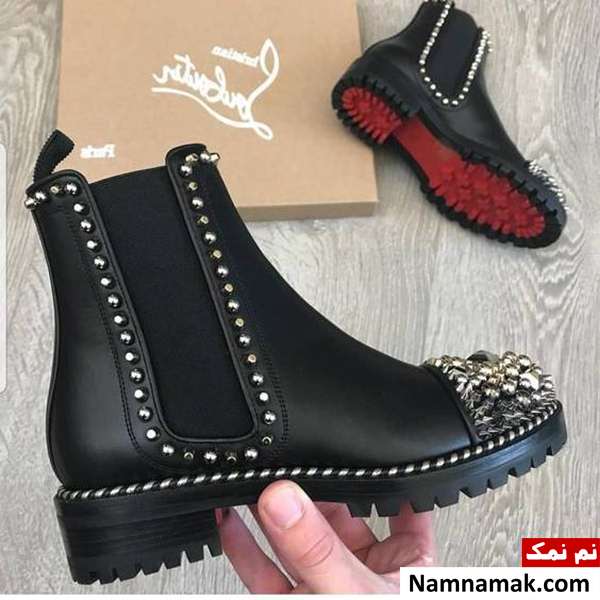 نیم بوت دخترانه بدون پاشنه