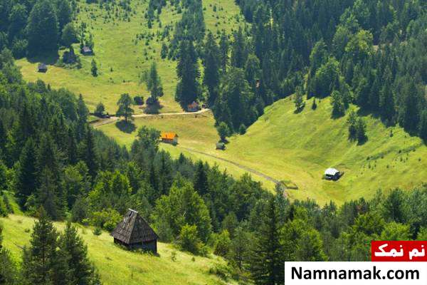 مناطق زیبای درینا دره های وسیع درینا