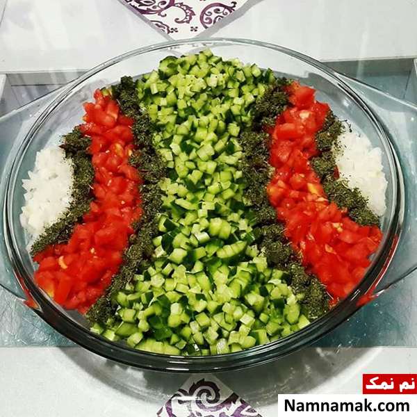 سالاد شیرازی
