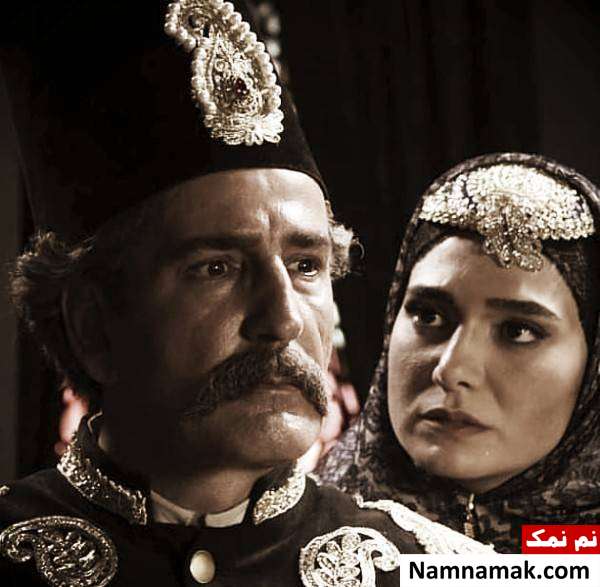 صالح میرزا آقایی و مینا وحید در سریال بانوی عمارت