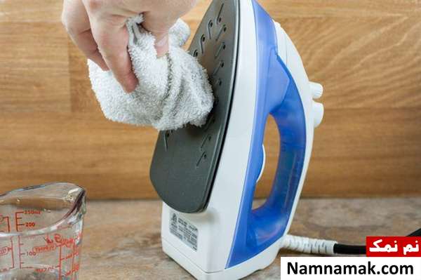 نحوه تمیز کردن اتو بخار
