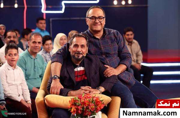 عمو قناد در خندوانه عمو قناد و رامبد جوان در خندوانه