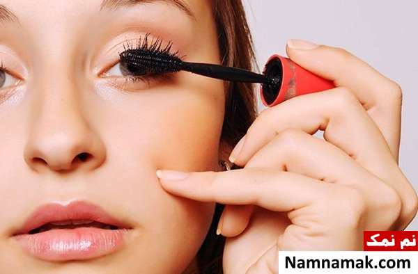 رفع چسبندگی مژه ها