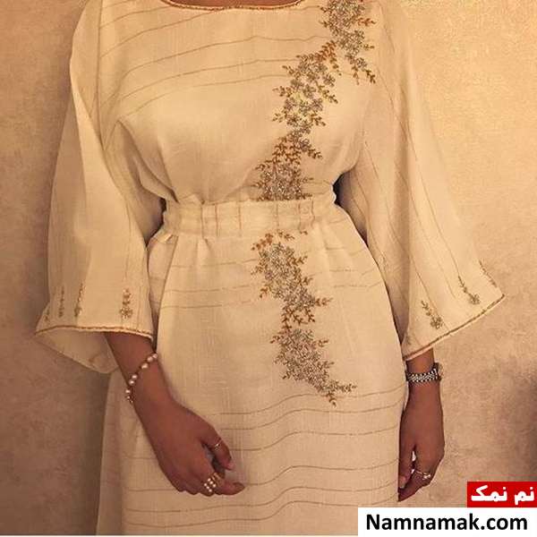 مانتو مجلسی رنگ روشن