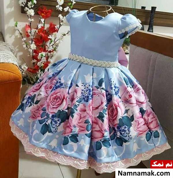 پیراهن کوتاه بچه گانه شیک