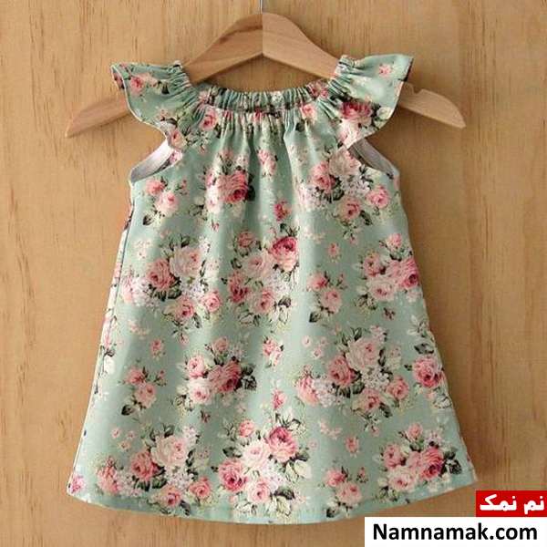 لباس گل گلی بچه گانه فانتزی