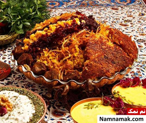 طرز تهیه مانی پلو با گوشت
