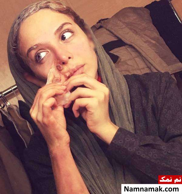 عکس المیرا دهقانی در سریال هشت و نیم دقیقه