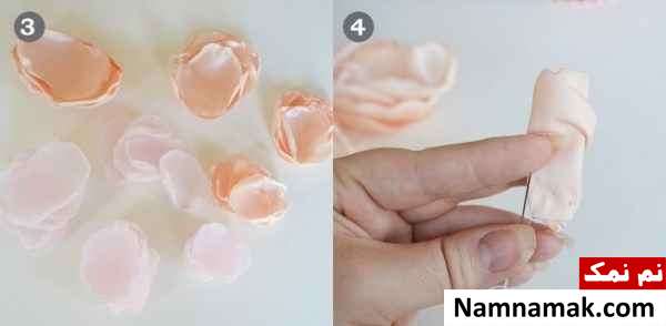 آموزش ساخت گل آموزش ساخت گل رز