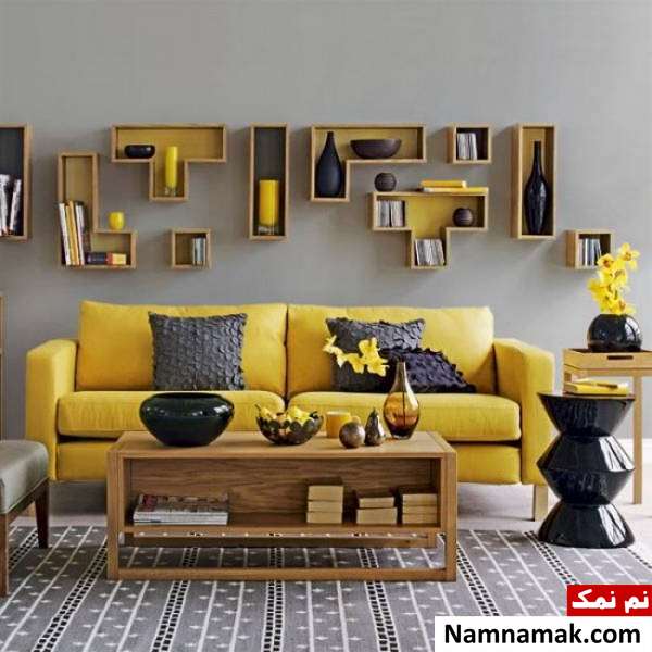 تاثیر رنگ خردلی در دکوراسیون منزل