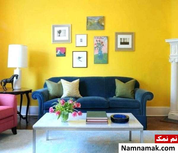 استفاده از رنگ های چاشنی در دکوراسیون