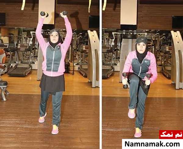 ورزشهای ساده برای لاغری ورزشهای لاغری سریع با دمبل