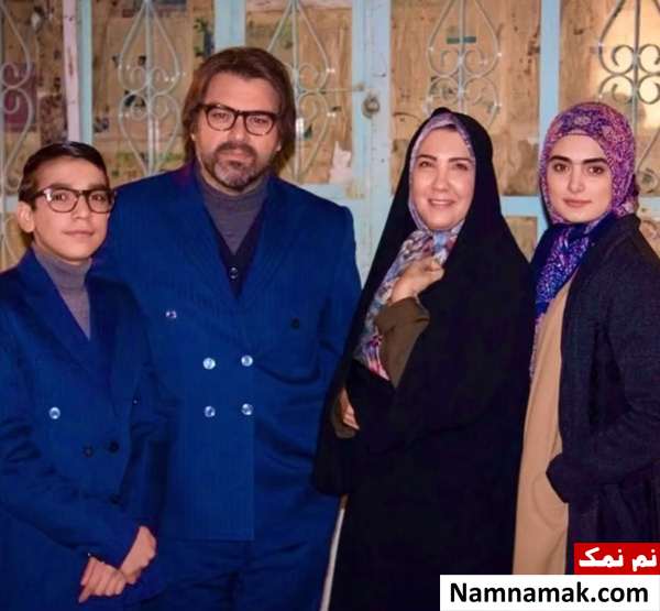 بیوگرافی و عکسهای الهه جعفری و همسرش الهه جعفری و شهرام قائدی در سریال نوروز رنگی