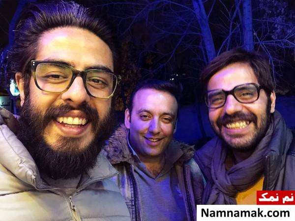 سلمان فرخنده بازیگر نقش عماد در سریال مینو کیست؟ سلمان فرخنده در کنار پوریا شکیبایی