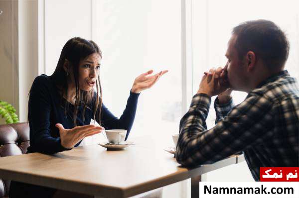 تشدید دعوا با همسر هنگام بحث با همسر