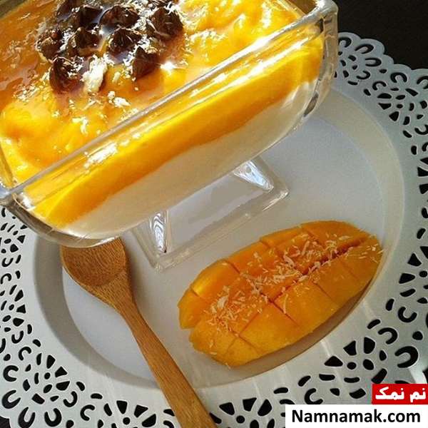 عکس فرنی انبه