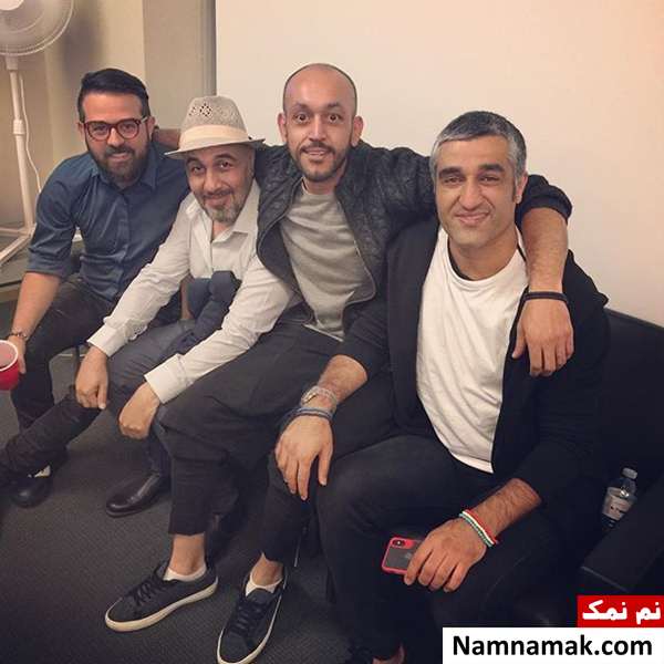 بیوگرافی و عکسهای ژوبین رهبر و همسرش ژوبین رهبر ، پژمان جمشیدی ، رضا عطاران و هومن سیدی