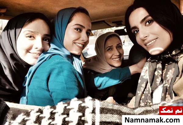 مهرنوش مسعودیان و المیرا دهقانی در سریال لحظه گرگ و میش