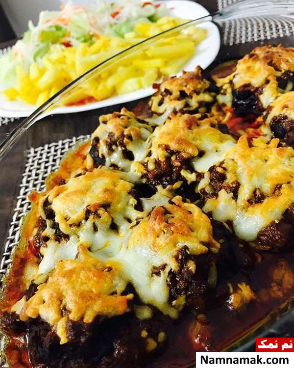 دستور تهیه گراتن گوشت و بادمجان