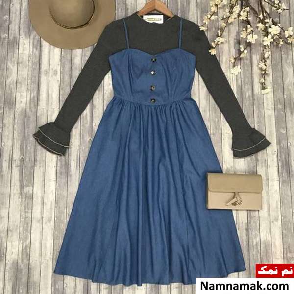 مدل سارافون بلند برای مهمانی