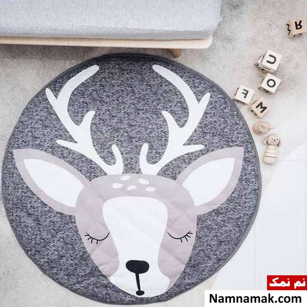 مدل فرش گرد اتاق کودک