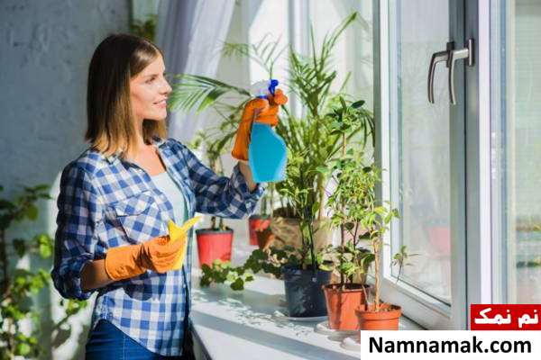 روش تمیز کردن شیشه پنجره