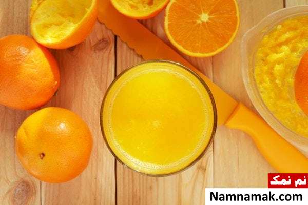 آب میوه برای سیاهی دور چشم