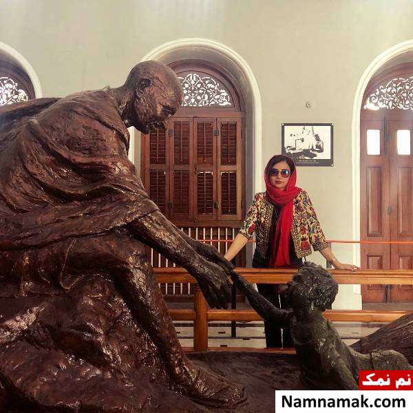 شبنم قلی خانی سفر شبنم قلی خانی به هند