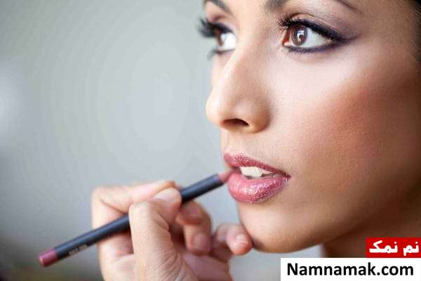 ارایش لب های کوچک نحوه آرایش لب بر اساس فرم لب