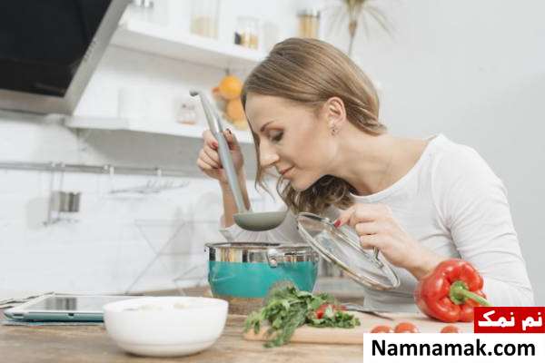 رفع بوی سوختگی غذا در خانه نکات خانه داری و آشپزی