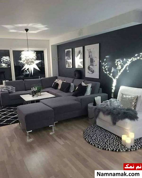 رنگ کردن یکی از دیوار های منزل