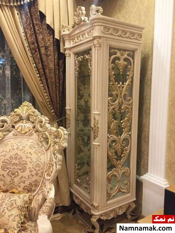 مدل بوفه دیواری بوفه و پارتیشن سلطنتی جدید