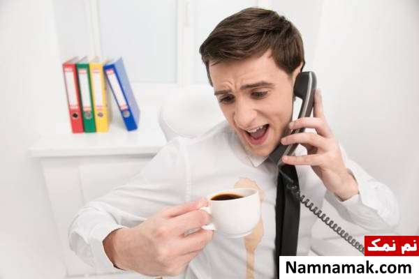 از بین بردن لکه چای از لباس