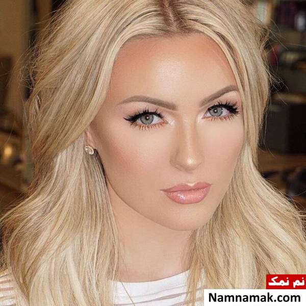 آرایش لایت عروس بسیار جذاب