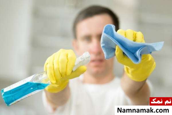 تمیز کردن پنجره