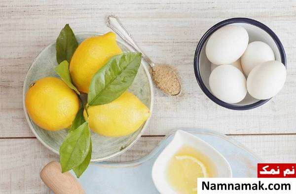 ماسک تخم مرغ و عصاره لیمو ماسک برای صاف شدن پوست صورت