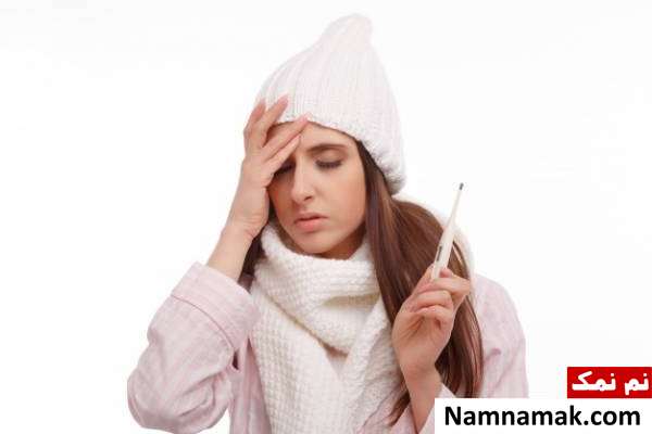 تب علت کم آبی بدن