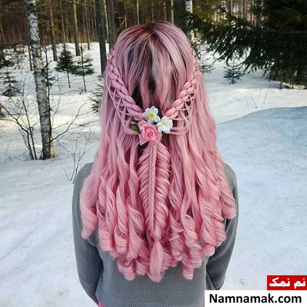 بافت مو جدید و مجلسی دخترانه