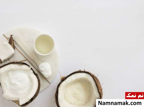 ماسک روغن نارگیل ماسک فوری برای شادابی صورت