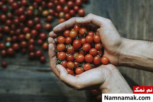 گوجه برای پوست